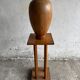 Sculptural wooden vase