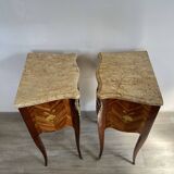 Louis XV style bedside tables