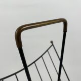 Magazine door Iron enhanced with vintage brass style 1950 1960