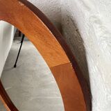 Oval cherry mirror