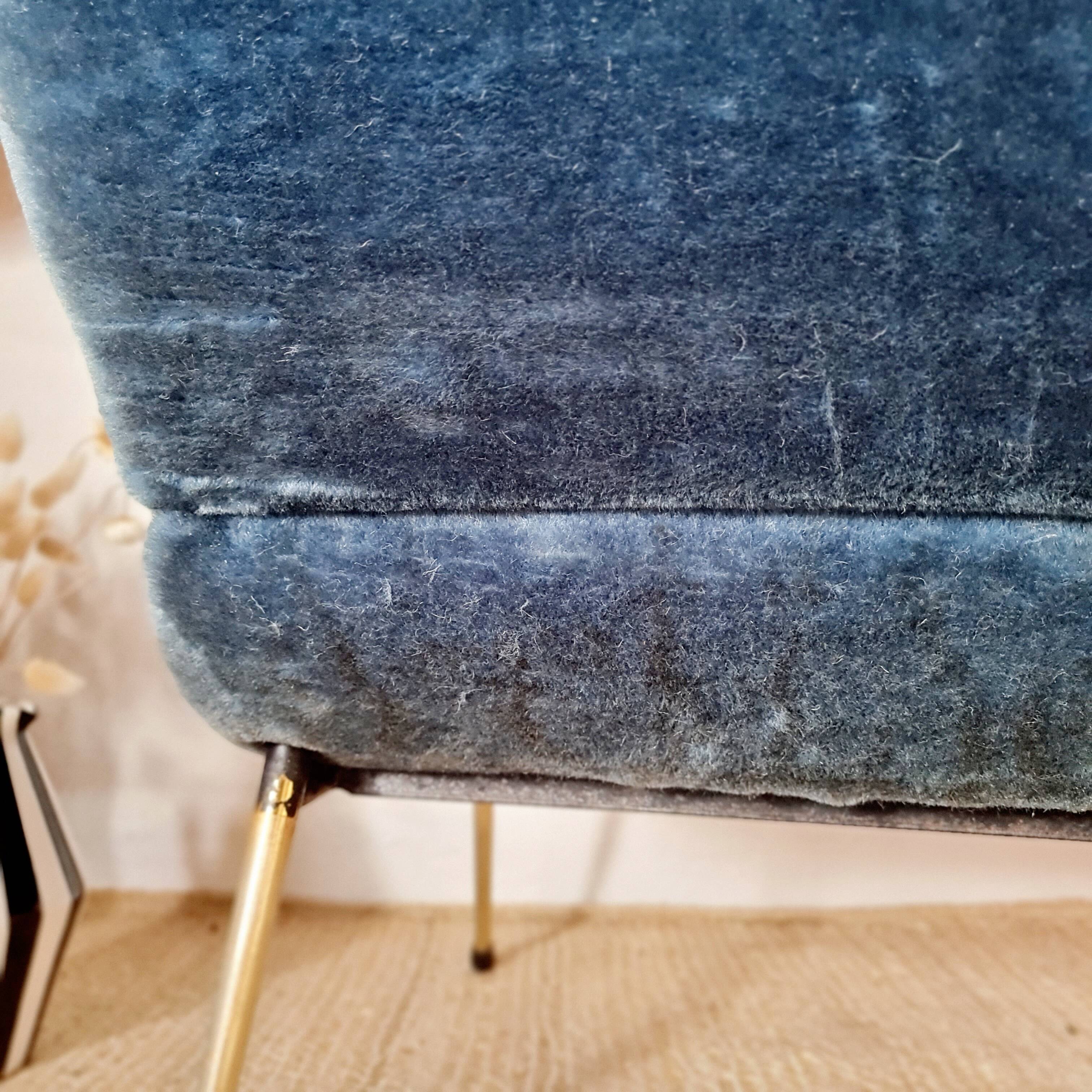 Fauteuil Kiss Pelfran bleu