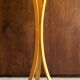 Three-pronged oak coat rack
