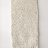 Tapis blanc épais - 65 x 120 cm