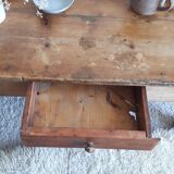 Old-spirited coffee table farm table