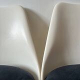 Swivel tulip chairs - 1960s