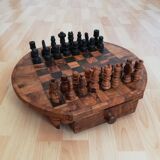 Olivier's wooden chessboard
