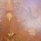 Napoleon III sideboard in floral marquetry and marble 19th century