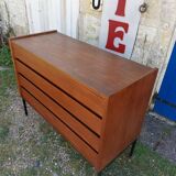 Vintage teak chest of drawers
