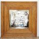 Rattan mirror XXL 120cm x 120cm