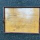 Plateau de service scandinave vintage en bois des années 60
