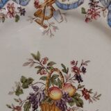 Longchamp Terre de Fer fruit bowl "ribbons" model