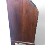 Commode, secrétaire, scriban de pente anglais en acajou, Angleterre XVIIIème