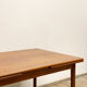 Extendable mid century teak dining table by scovby, denmark, 1950s