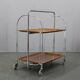 Mid-century folding serving cart, Italy, 1970s