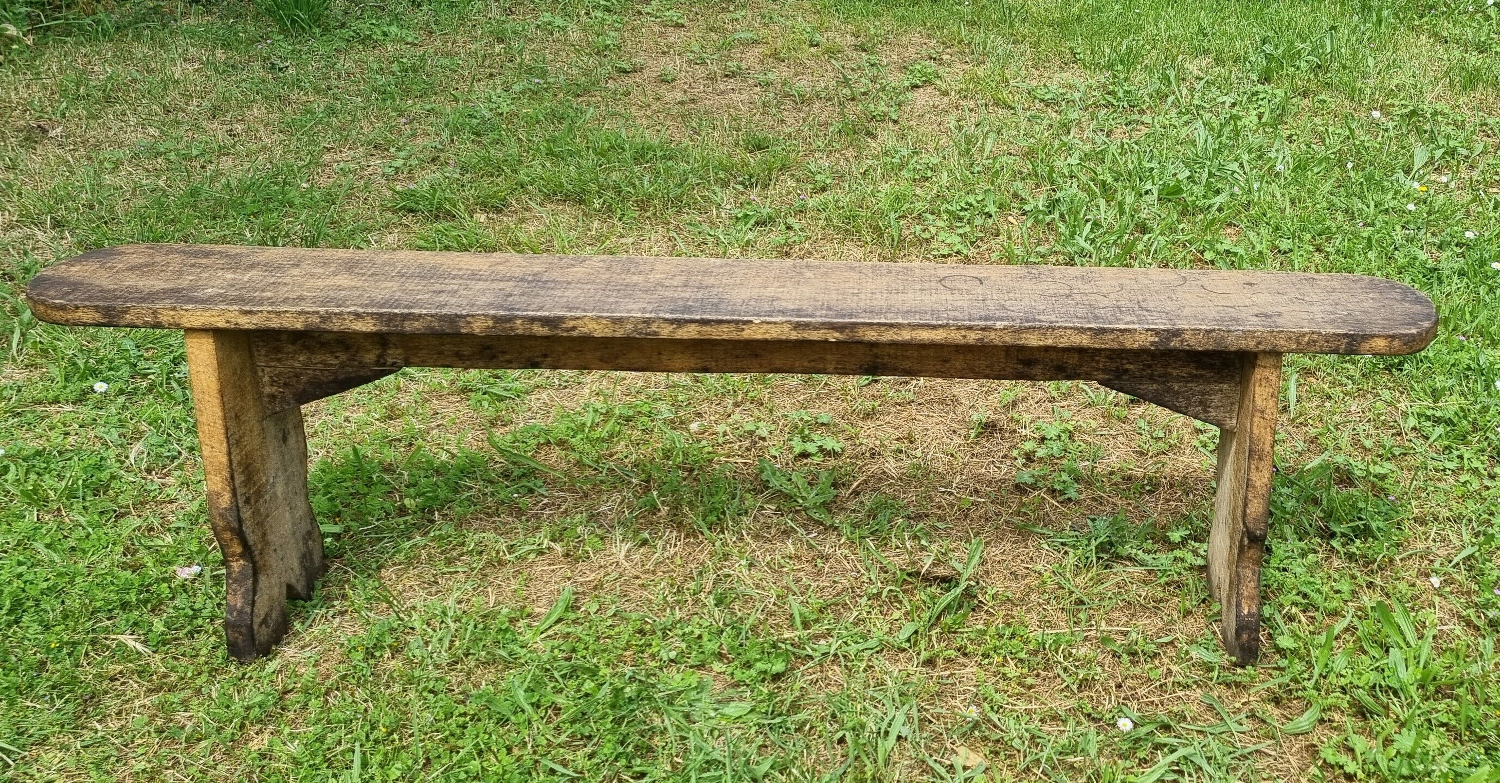 Vintage farmhouse bench