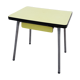 Yellow formica table