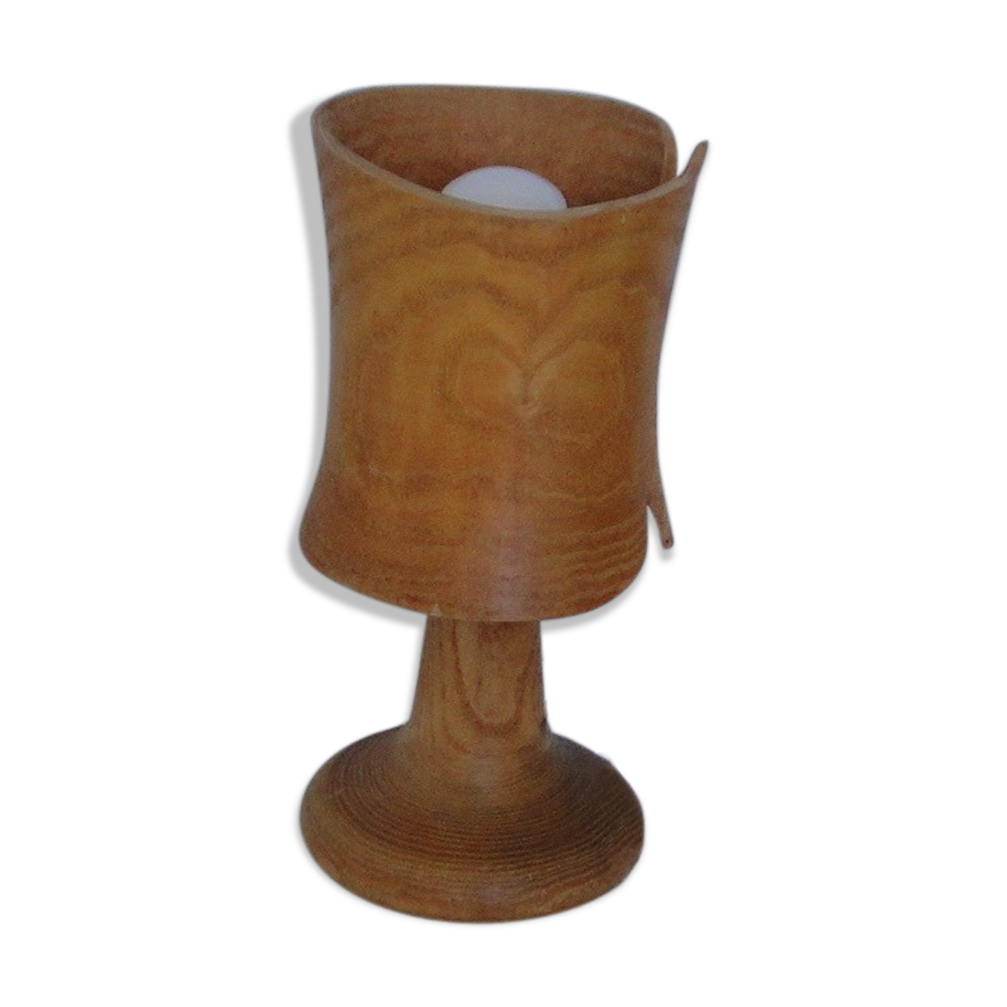 Wooden table lamp mass size including design lampshade 70/80