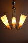 Vintage Chandelier by Zukov Czechoslovakia, 1950s