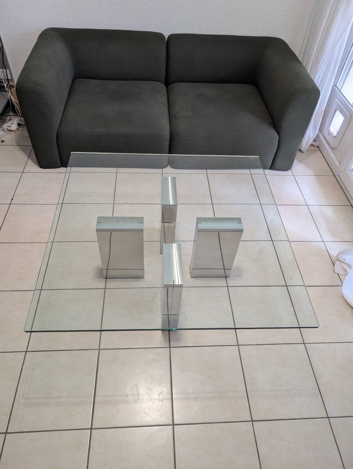 Glass table