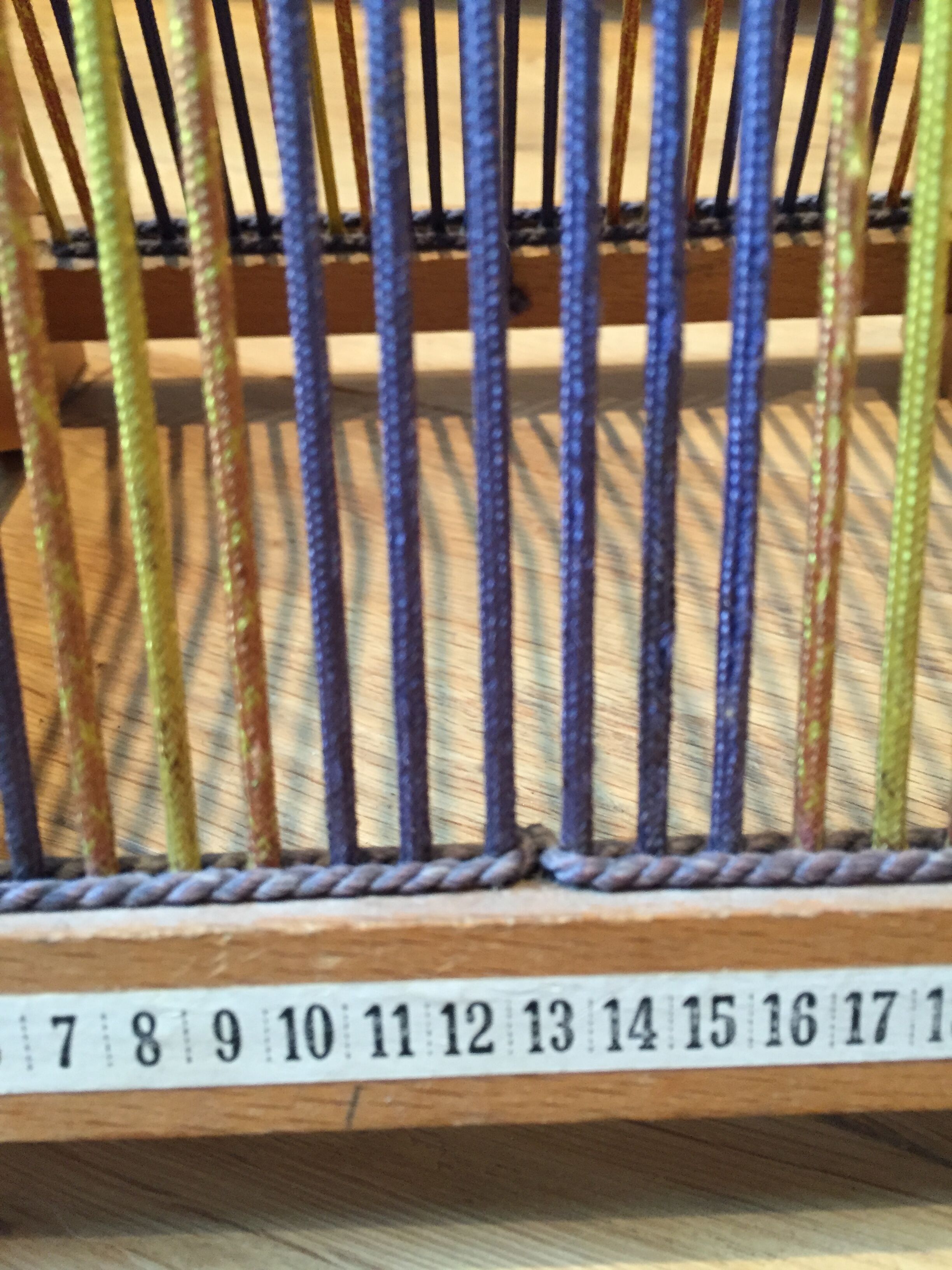 Door wood 60 - 70s vintage vinyl