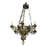 Bronze chandelier