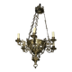 Bronze chandelier
