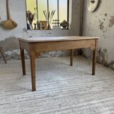Oak desk with spindle legs, 1950s