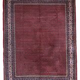 Handmade indian indian vintage rug 204cm x 252cm 1970s