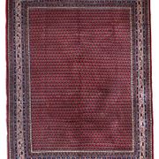 Handmade indian indian vintage rug 204cm x 252cm 1970s