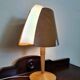 Scandinavian style table lamp designed and manufactured by Lucid France for Hilton Hotel