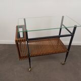 1950s trolley on wheels