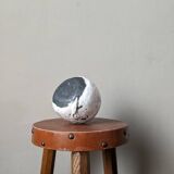 Handmade vase, Raku pottery, Japanese style, Japandi ceramics