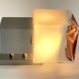 Space age style mazzega wall light