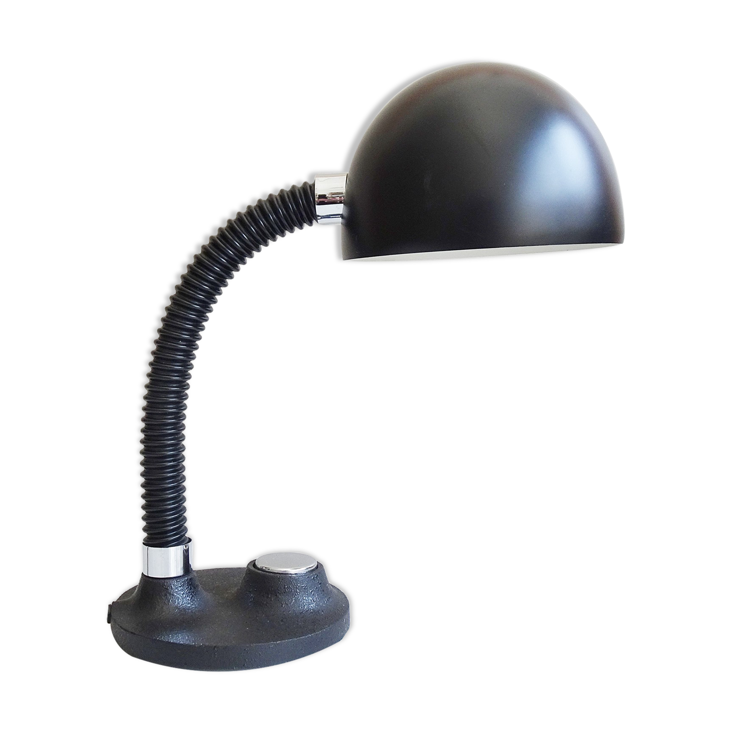 Black desk lamp from