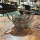 English silver metal tea set