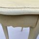 Eggshell-coloured drawer with a cracked effect side table.