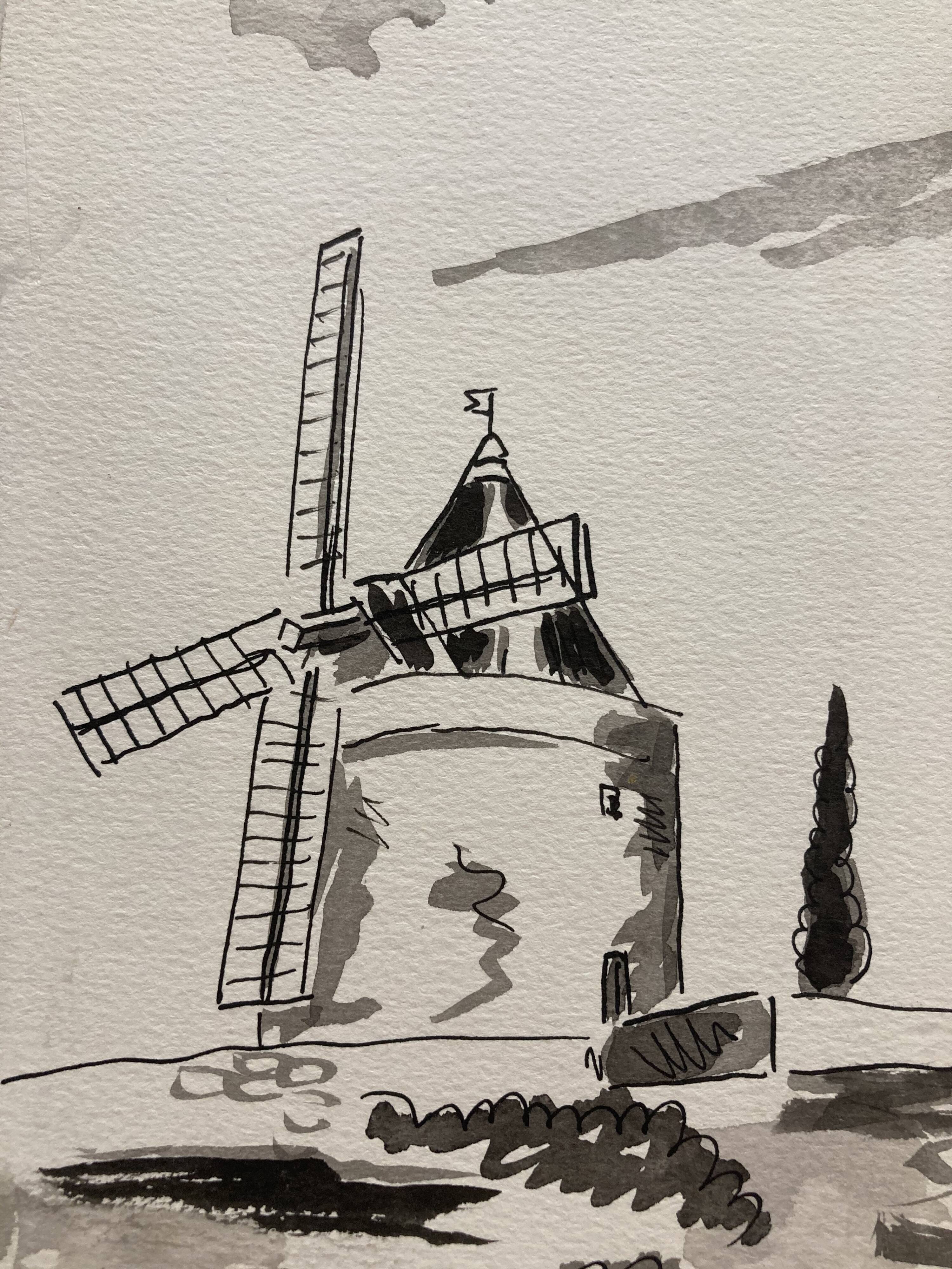 Aquarelle vintage