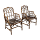 Paire de fauteuils bambou Elinor McGuire 1970s