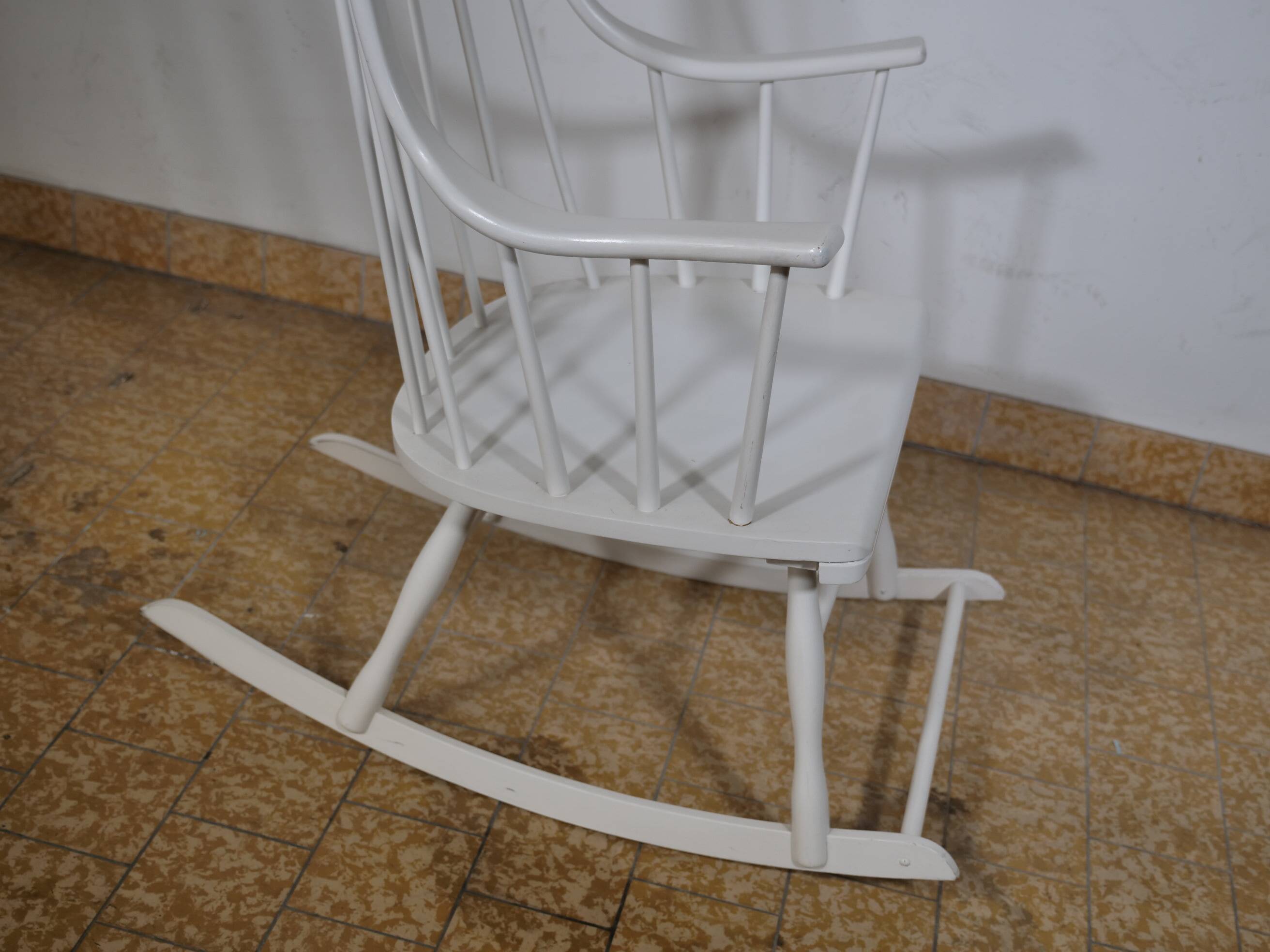 Fauteuil à bascule de Lena Larsson pour Nesto, années 1960