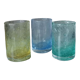 Bubbled water glasses Bourboule glassware