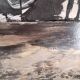 Tableau huile composition moderne