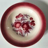 Vintage K&G Lunéville platter – “Red Fruits” design – 1930s/40s