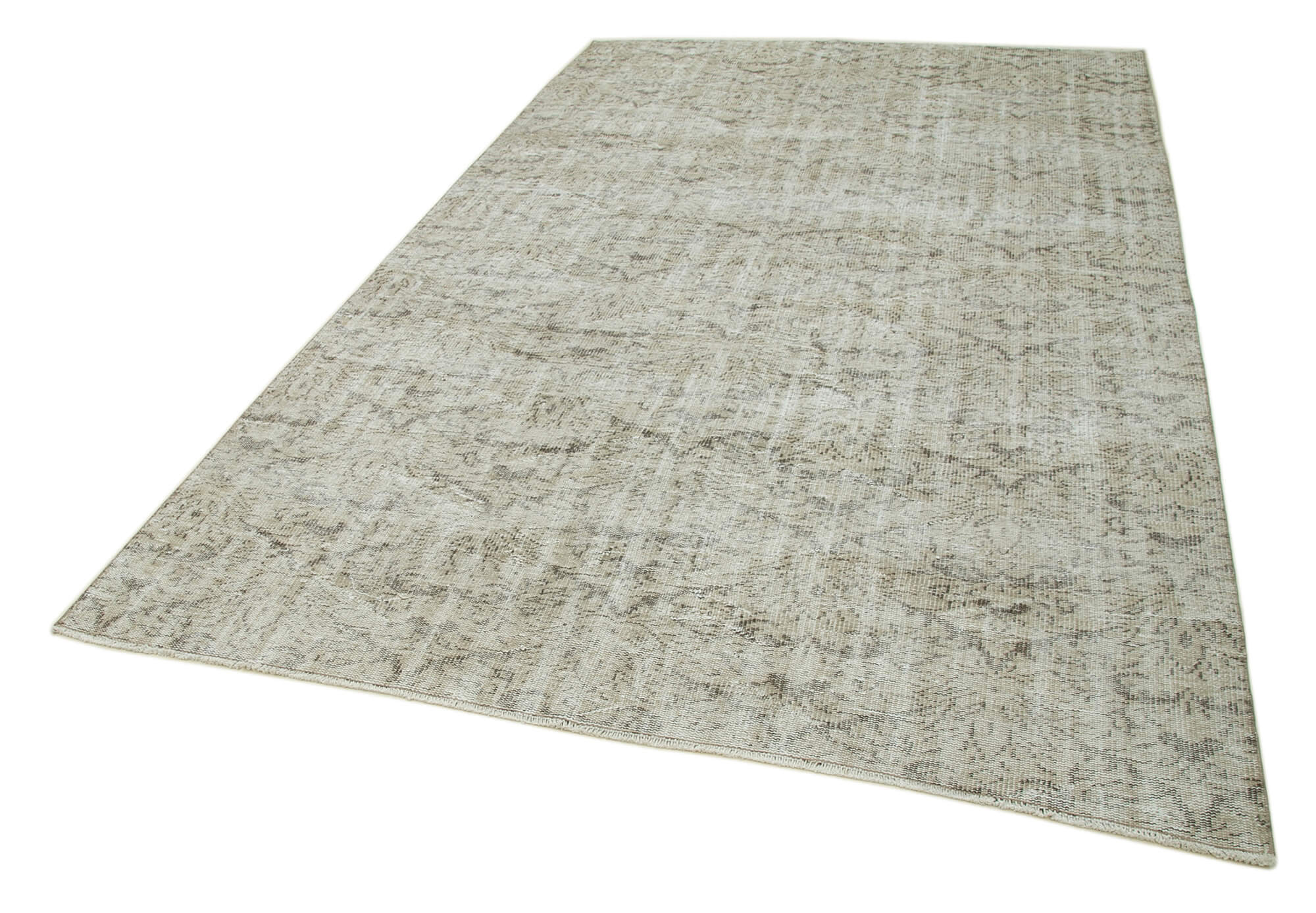 Handmade Decorative Oriental Beige Rug 193 cm x 306 cm - 36646
