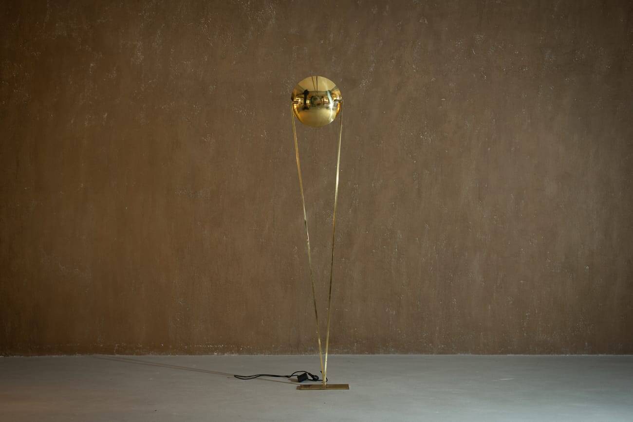 Lampe Vintage Victory Gold par Artoff, Italie, années 1980.