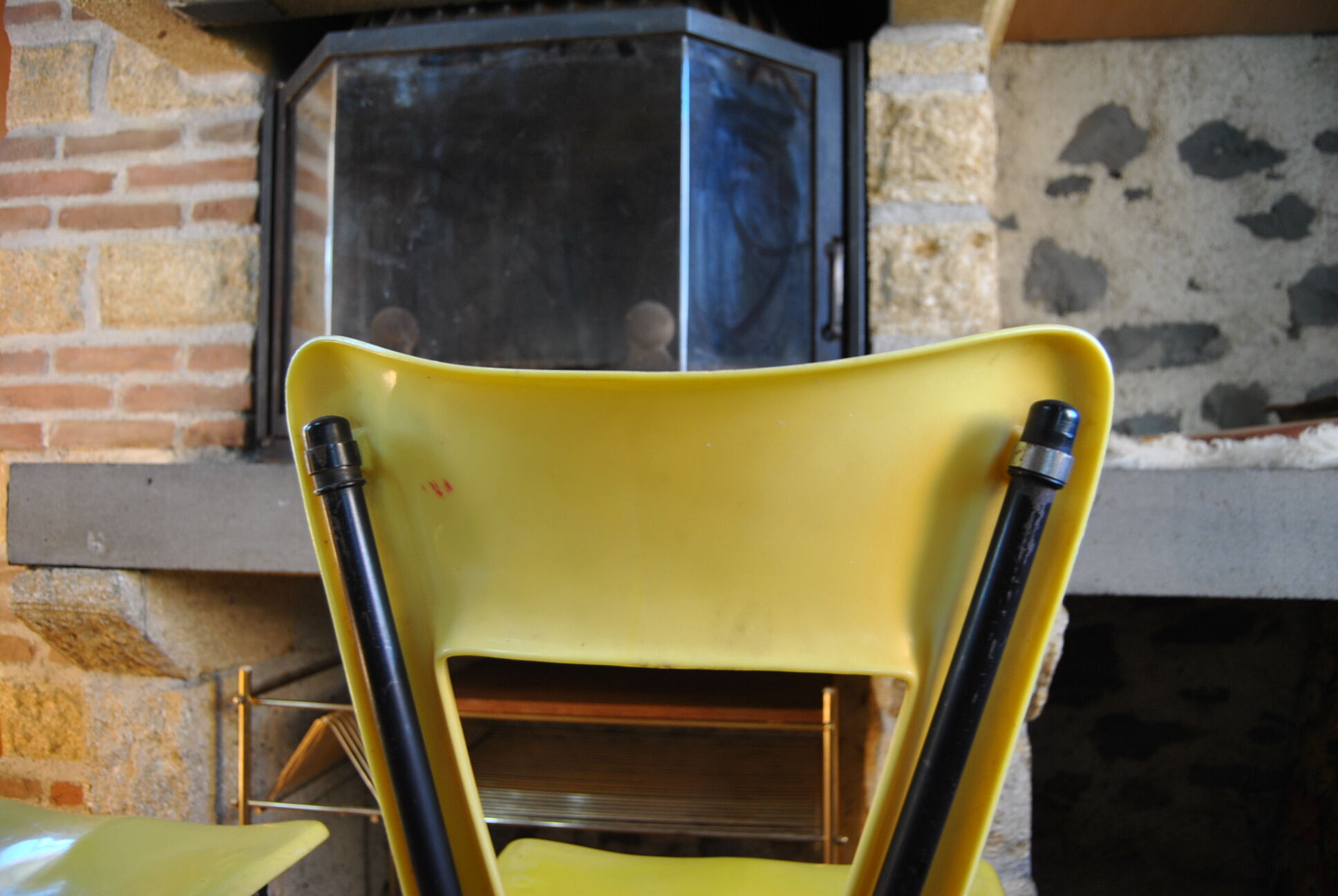 Pair of Gilac vintage 70s design chairs
