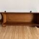 wooden wall shelf