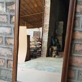 Ancient Burmese teak mirror