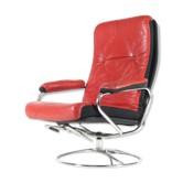 Fauteuil inclinable rétro vintage danois années 70