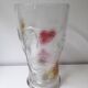 Vase capucine décoré Luminarc vintage (25cm) A1