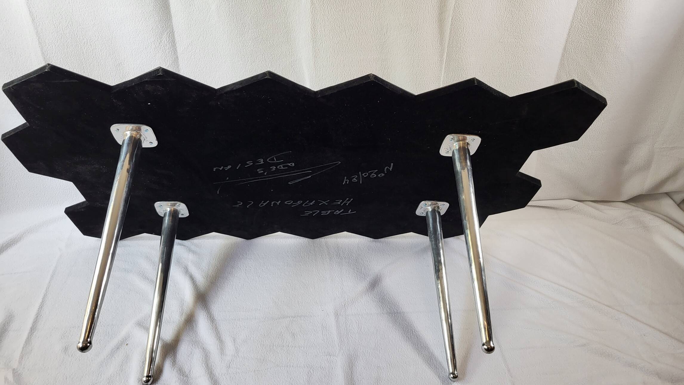 Olivier de Schrijver coffee table "Hexagonal" Ode's Design limited edition